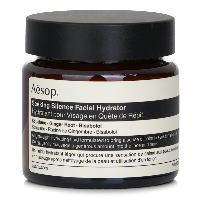 aesop seeking silence facial hydrator for sensitive skin