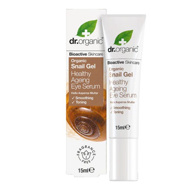 dr. organic snail gel eye serum