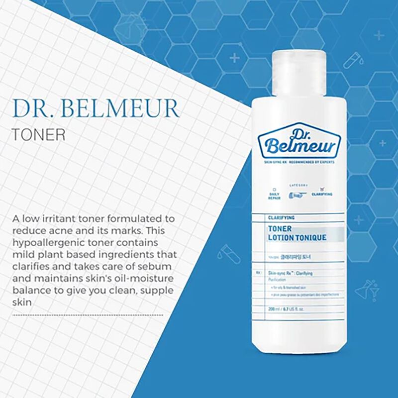 dr. belmeur clarifying facial toner