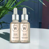 faces 2 x collagenskin lifter boost oil serum 30ml