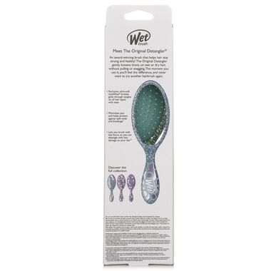 faces original detangler groovy disco teal hair brush