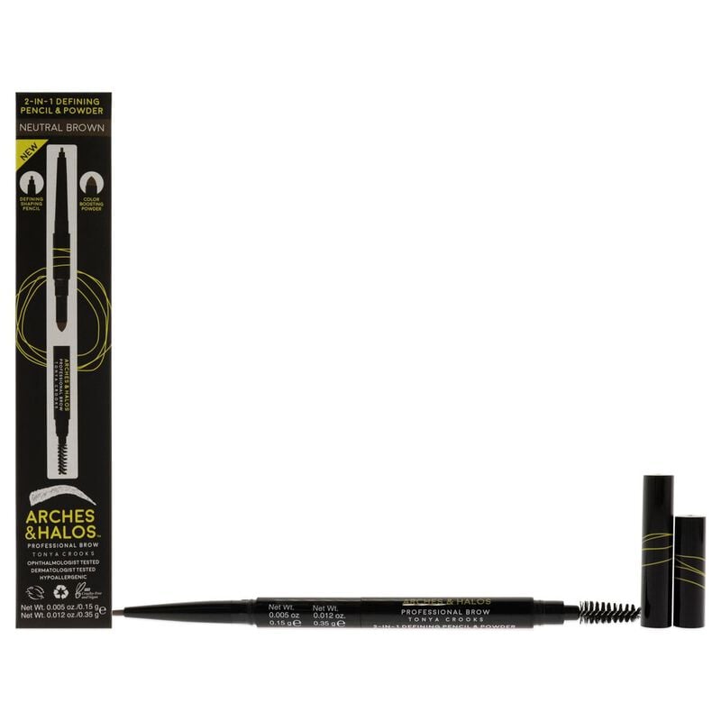 arches and halos 2in1 defining eyebrow pencil and powder