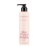 faces rice water bright cleansing lotion