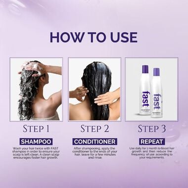 faces f a s t  fortified amino scalp therapy shampoo   conditioner set