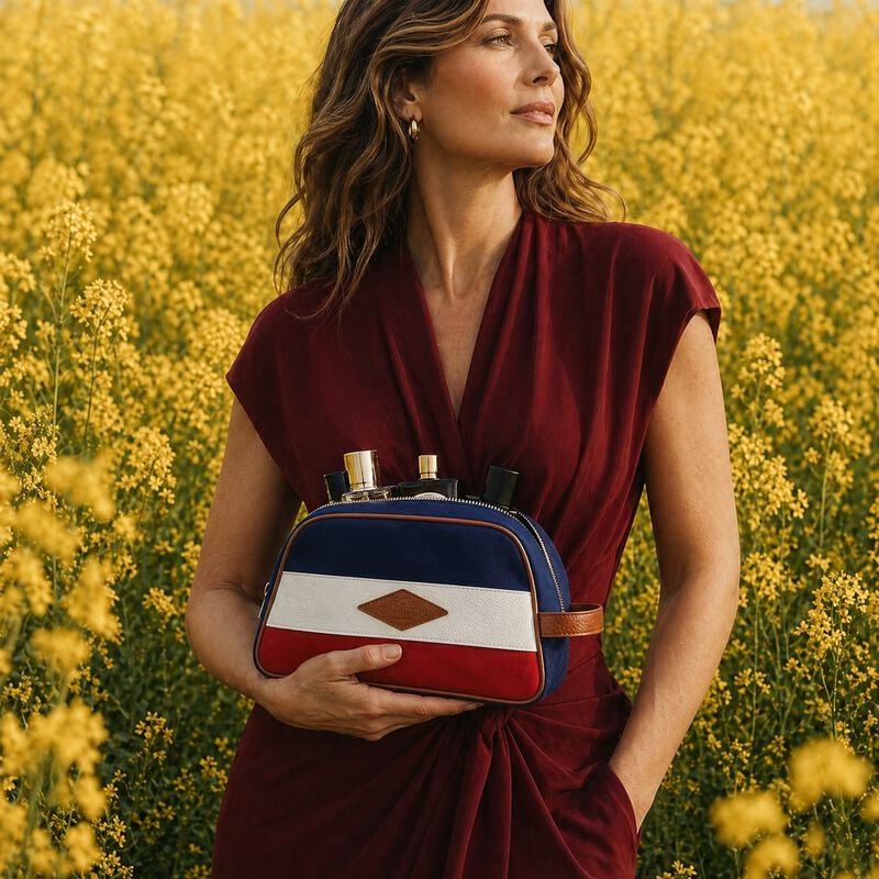 bob carlton grand hotel toiletry bag