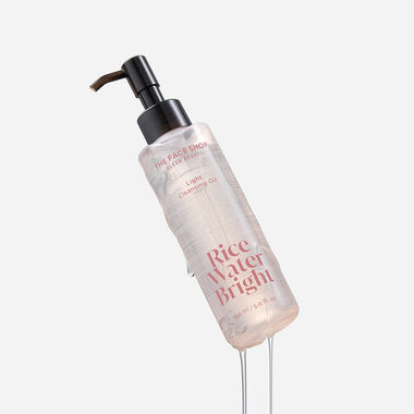 faces rice water bright light cleansing oil