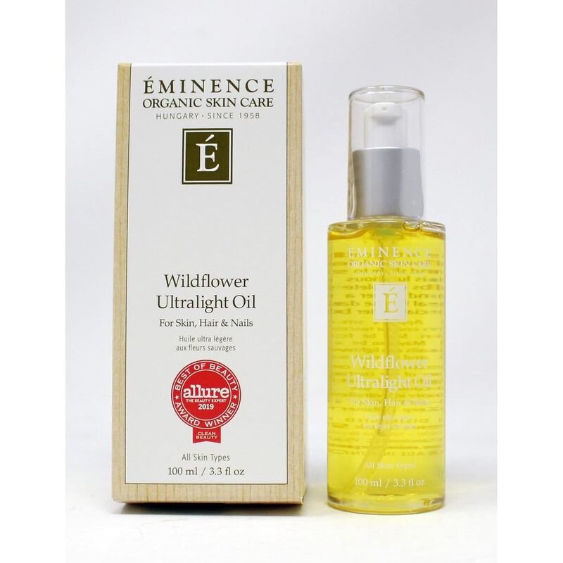 eminence organic skin care wildflower ultralight oil