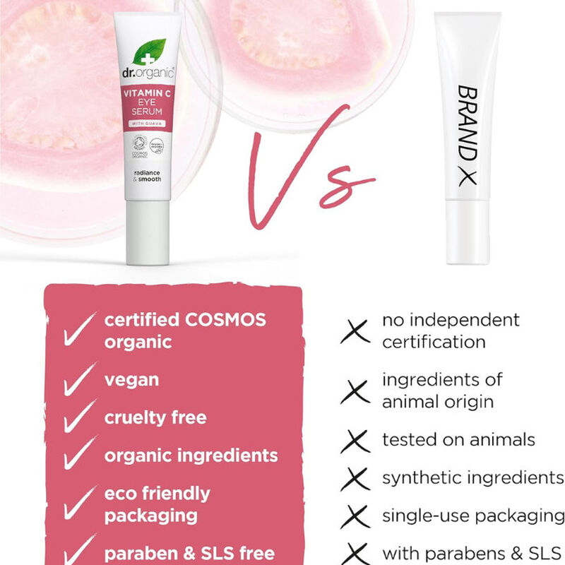 د.  أورجانيك سيروم العين بالكاڤا وفيتامين c