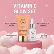 Skin Glow Boost Vitamin C Set faces skin glow boost vitamin c set