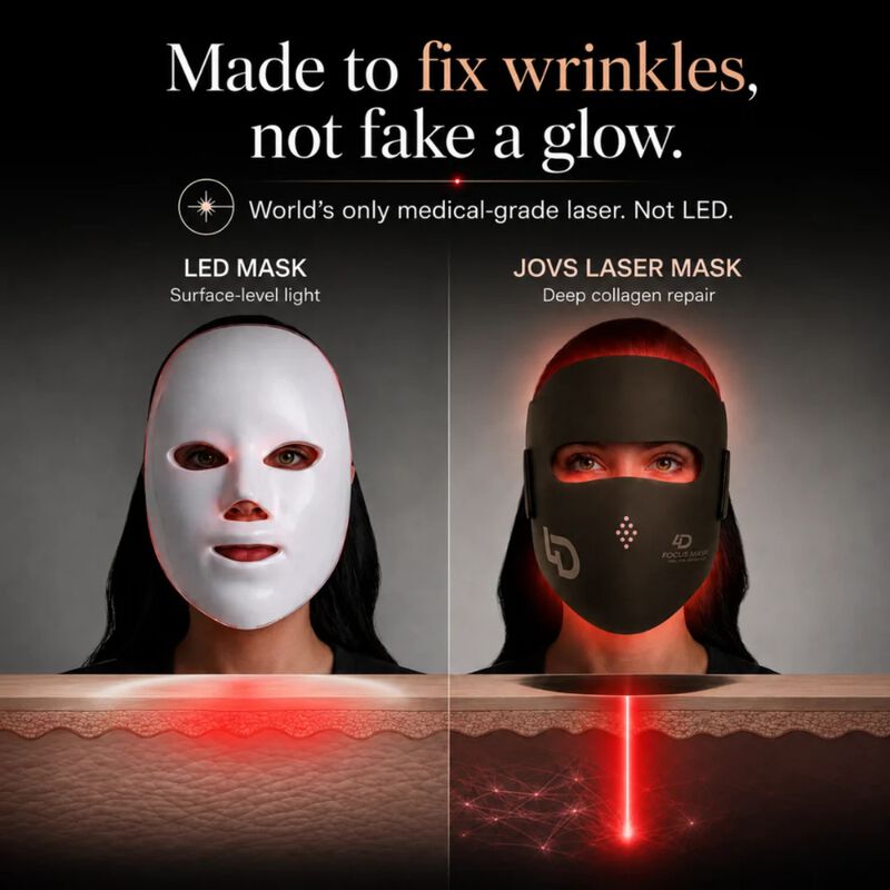 jovs 4d laser light therapy mask