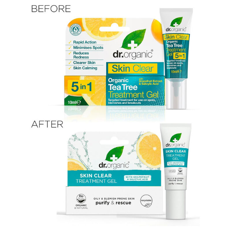 د.  أورجانيك جل علاج 5 في 1 للبشرة