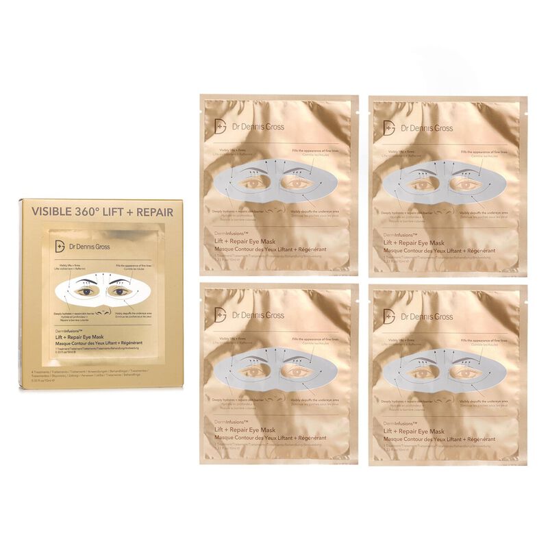 dr. dennis gross derminfusions lift + repair eye mask