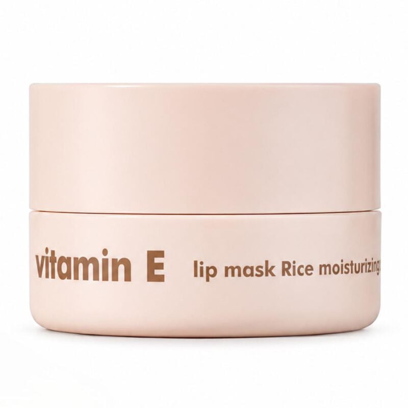 the face shop vitamin e lip mask rice