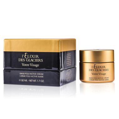 faces elixir des glaciers votre visage   swiss poly active cream