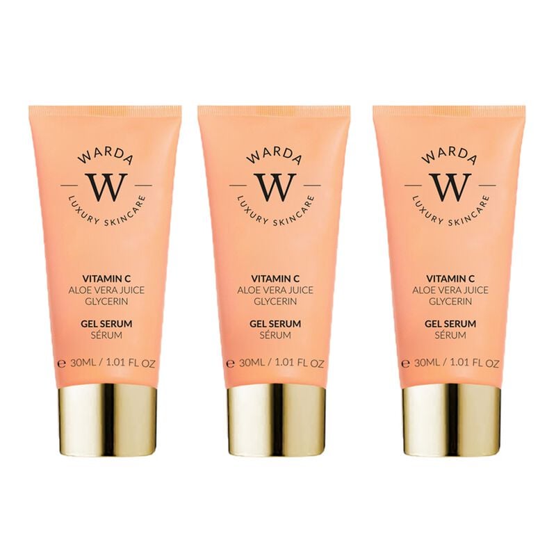 erthskin london 3 x skin glow boost vitamin c gel serum 30ml