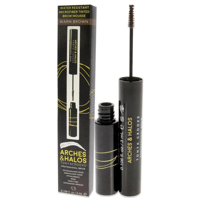 arches and halos microfiber tinted brow mousse