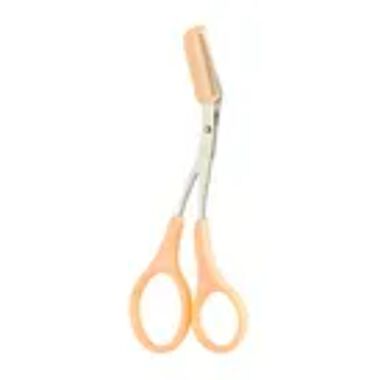 faces daily beauty tools eyebrow trimming scissors with comb