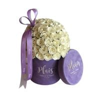 Velvet Cylinder Mini - Rose Dome faces velvet cylinder mini rose dome