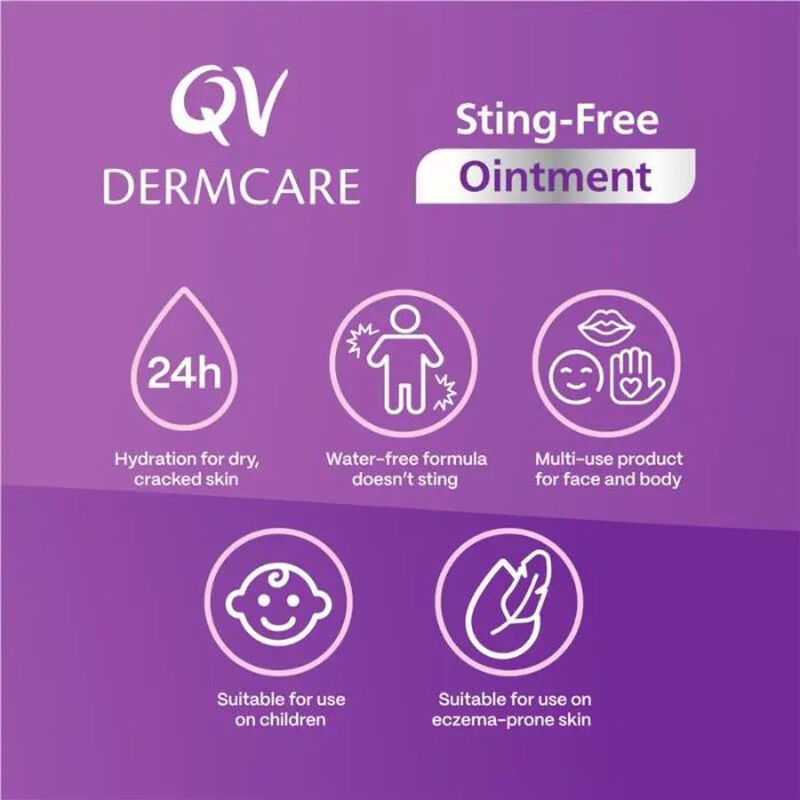 ego qv dermcare stingfree ointment