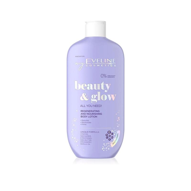eveline beauty & glow regenerating and nourishing body lotion