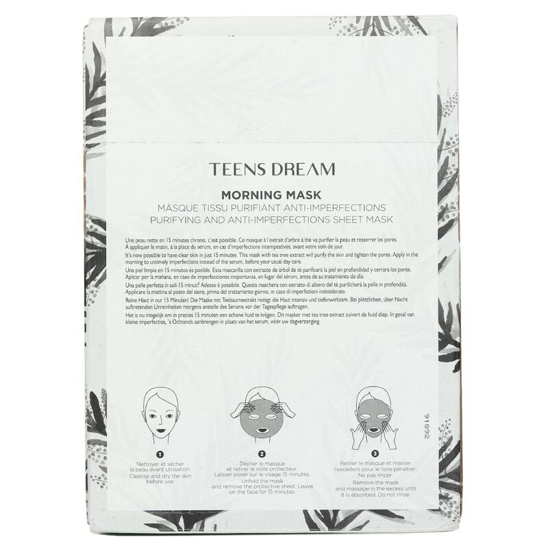 payot morning mask purifying & antiimperfections sheet mask