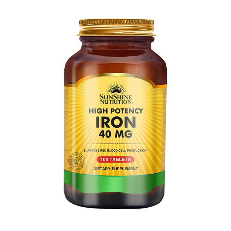 sunshine nutrition high potency iron