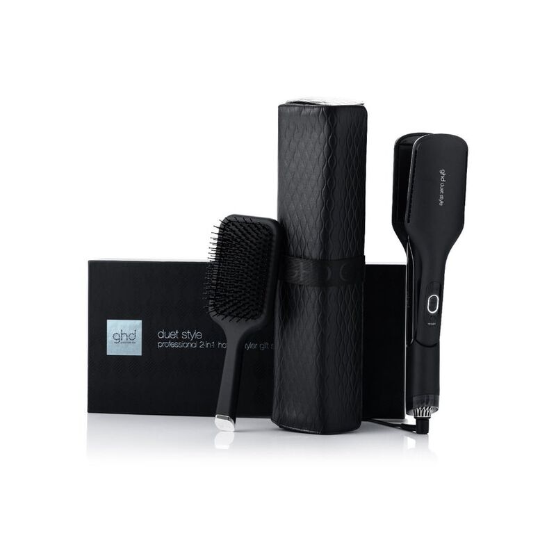 ghd duet hair style with paddle brush set