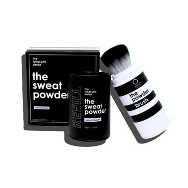 faces the takesumi detox the sweat powder brush and refill set