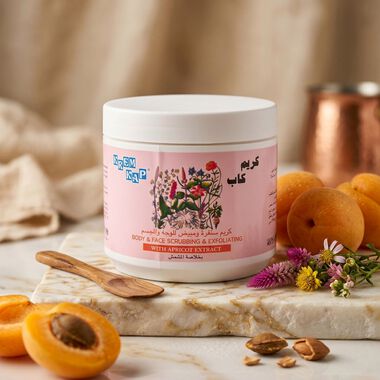faces apricot exfoliatng face body scrub