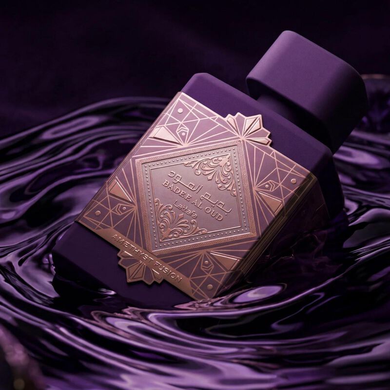lattafa badee al oud amethyst fusion