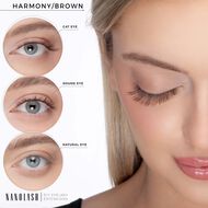 faces diy eyelash extensions starter kit harmony brown
