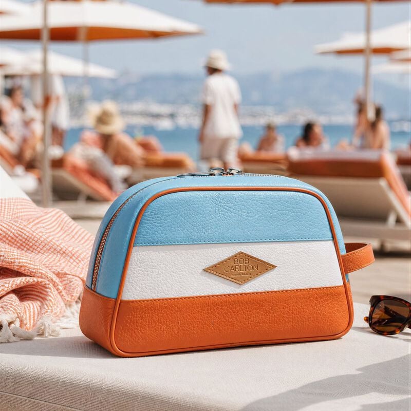 bob carlton grand hotel toiletry bag