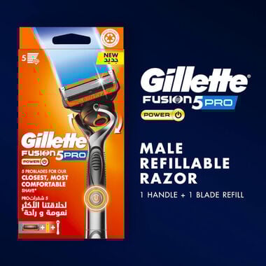 faces fusion proglide power razor 1up