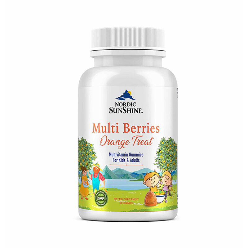 nordic sunshine multiberris multivitamin gummies 60a&euro;&trade;s
