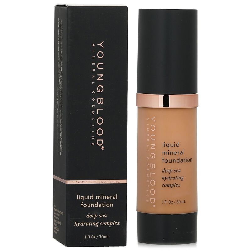 youngblood liquid mineral foundation  suntan