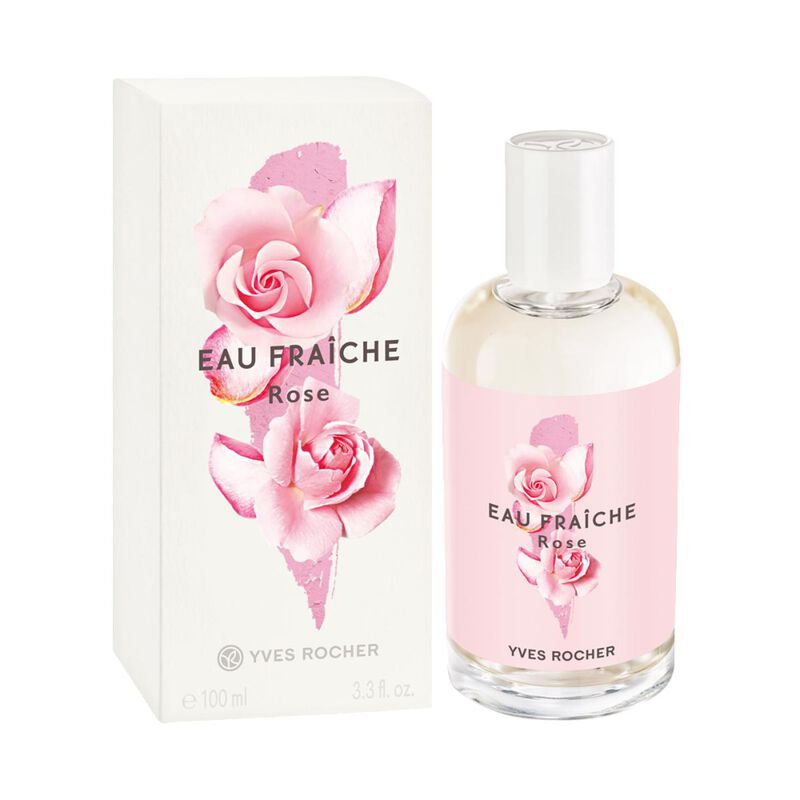 yves rocher eau fraiche rose