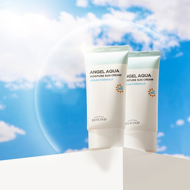 beyond angel aqua moisture sun cream