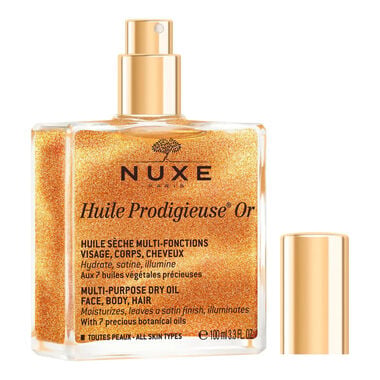 Shimmering Multi purpose Dry Oil faces shimmering multi purpose dry oil