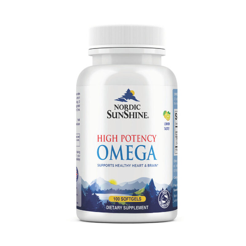 nordic sunshine high potency omega3 heart, brain, joint & skin support