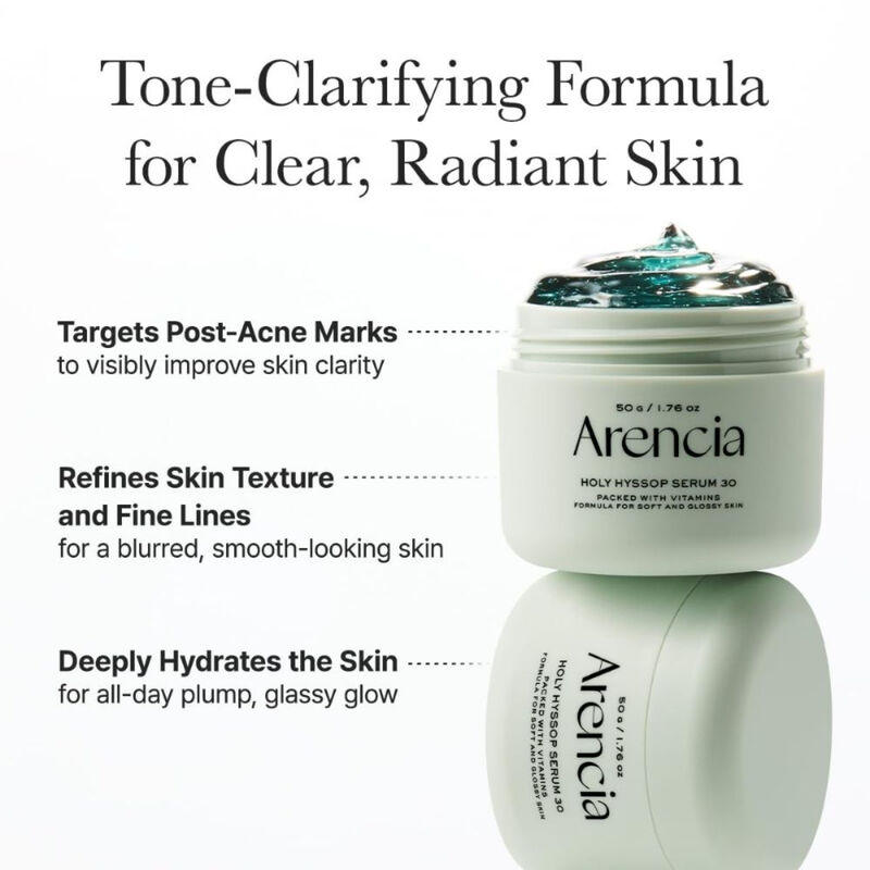 arencia holy hyssop serum 30