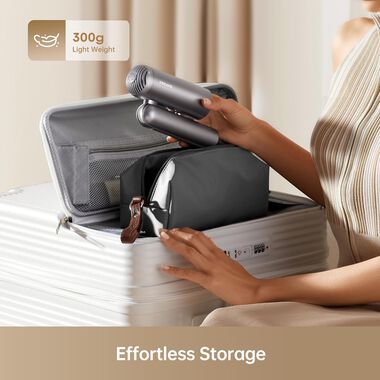 faces pocket folding hair dryer