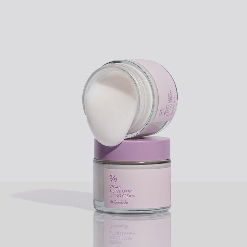 dr. ceuracle كريم رفع وتثبيت نباتي بيري، مرطب للشبابة والمرونة