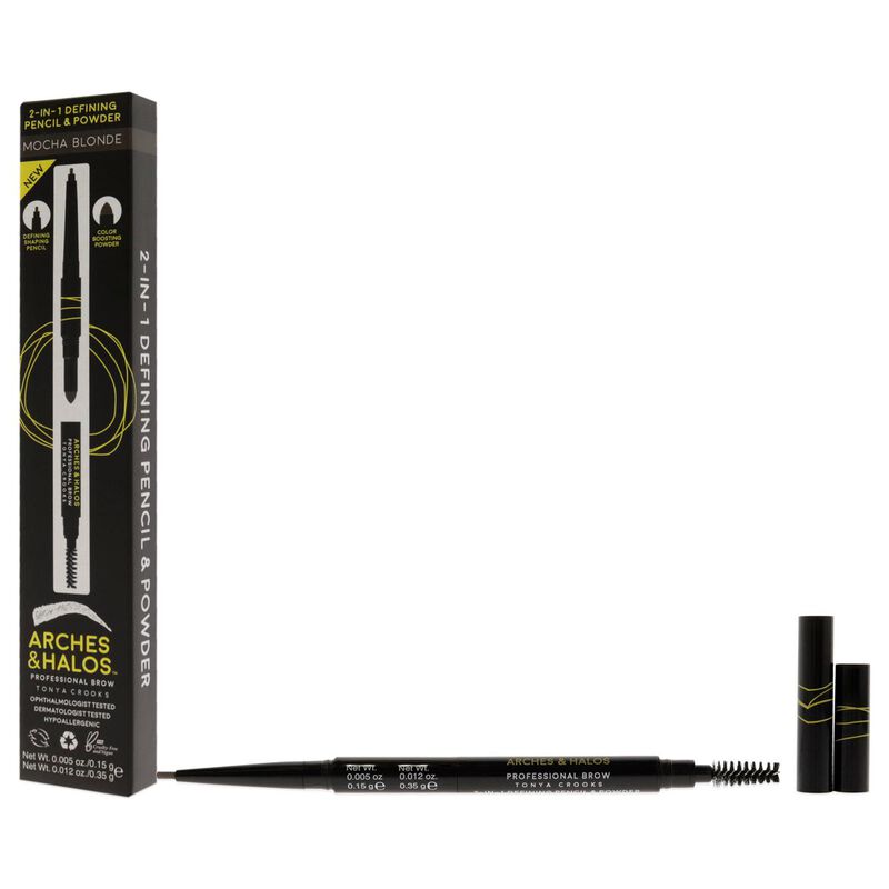 arches and halos 2in1 defining eyebrow pencil and powder