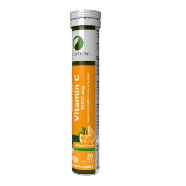 faces vitamin c 1000 mg orange flavour effervescent tablets