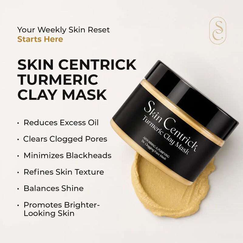 skin centrick قناع الوجه بالكركم