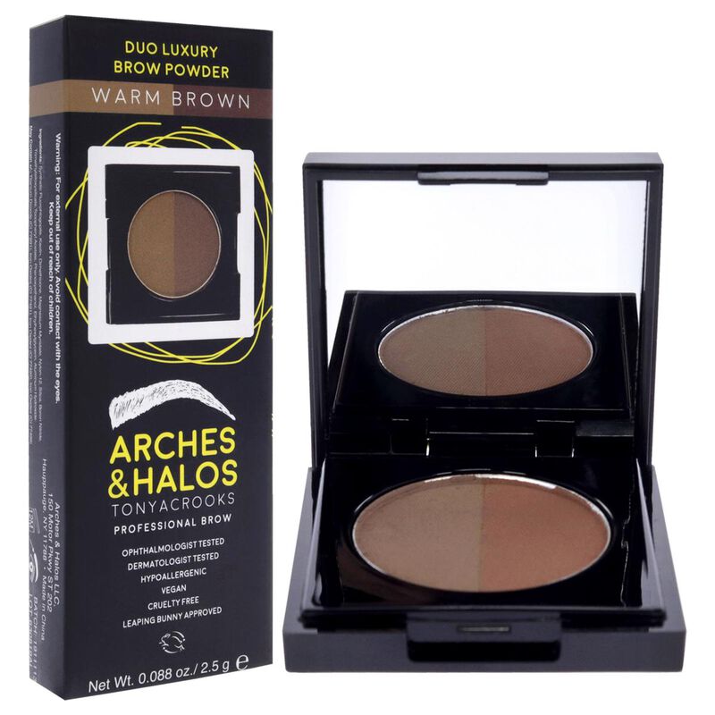 arches and halos duo luxury brow powder