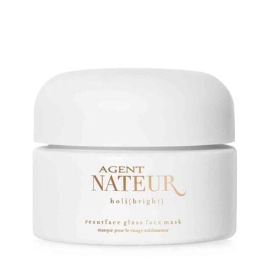 faces holi bright resurface glass face mask
