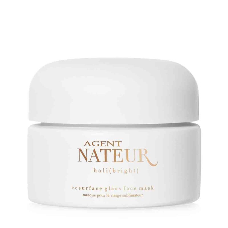agent nateur holi bright resurface glass face mask