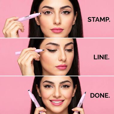faces winged eyeliner stamp 2 sizes