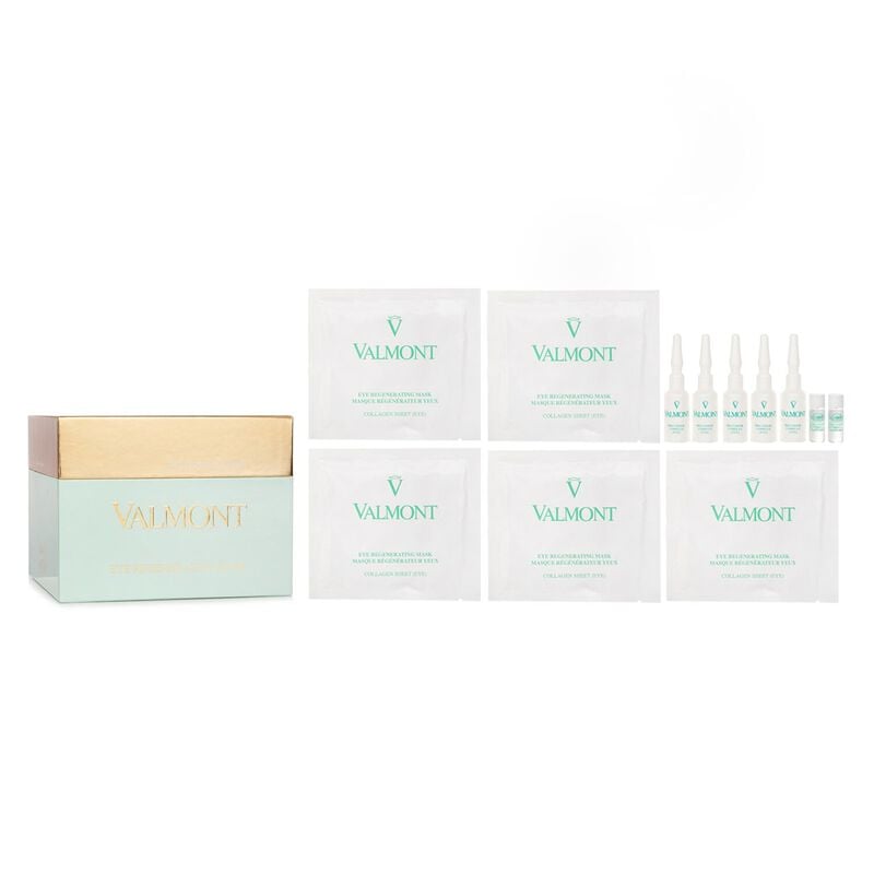 valmont eye regenerating mask: collagen eye sheet + precursor complex + collagen post treatment